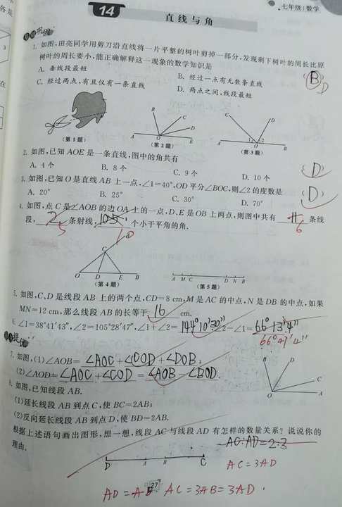 初一5班史宇航