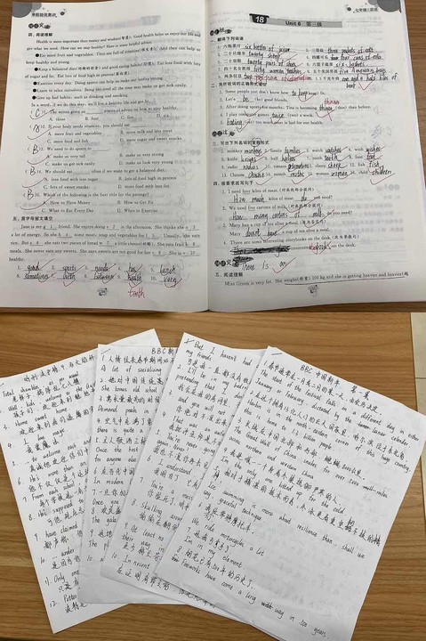 初一5班蔡馨菲